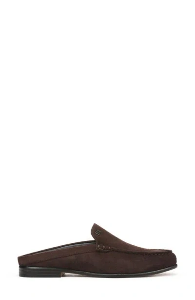 Franco Sarto Women's Mavis Round Toe Flat Mules In Brown