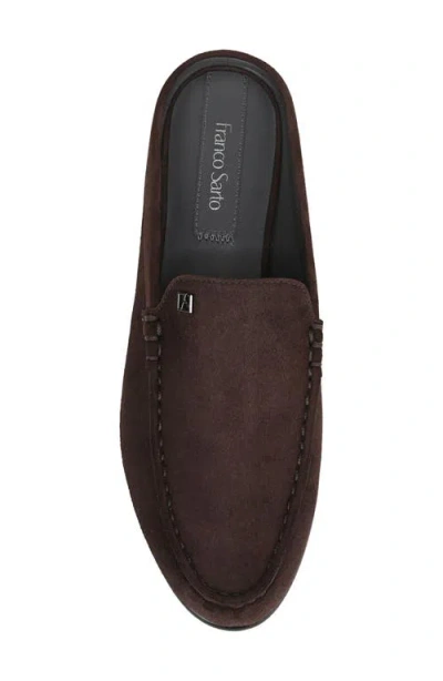 Franco Sarto Women's Mavis Round Toe Flat Mules In Brown