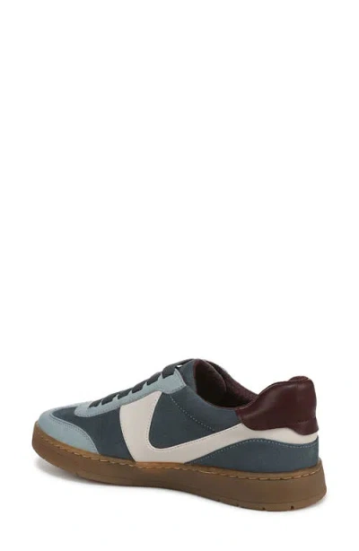 Franco Sarto Women's Ponti Lace Up Low Top Sneakers In Blue