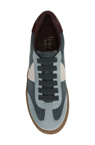 Franco Sarto Women's Ponti Lace Up Low Top Sneakers In Blue