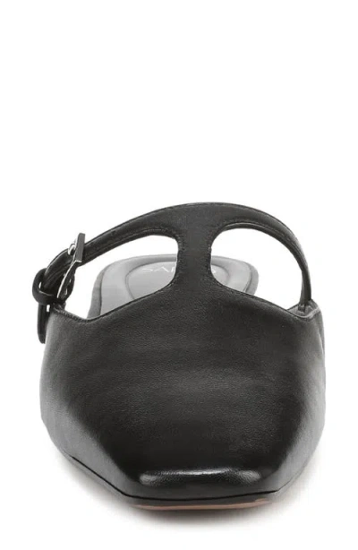 Sarto By Franco Sarto Dorthea T-strap Mule In Black