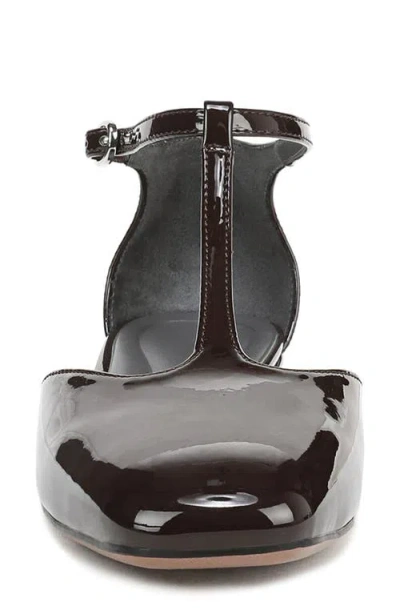 Sarto By Franco Sarto Delmira T-strap Flat In Black