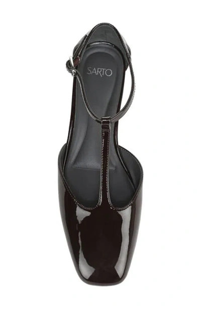 Sarto By Franco Sarto Delmira T-strap Flat In Black