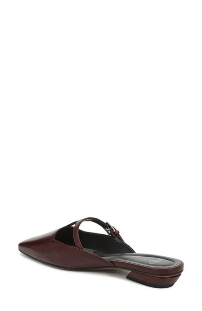 Sarto By Franco Sarto Dorthea T-strap Mule In Burgundy