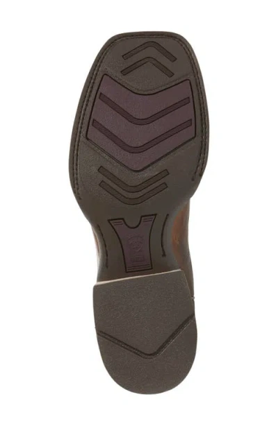 Ariat 'tycoon' Nine-row Stitch Cowboy Boot In Brown