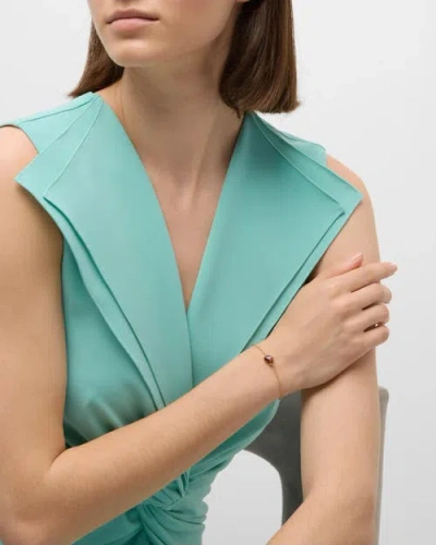 Jan Leslie Heart Bracelet Set In Sterling Silver With 18k Gold Overlay In Gold