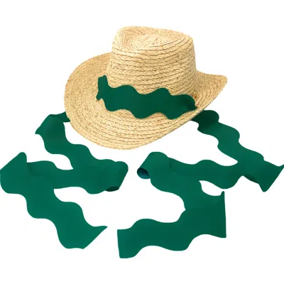 Bits & Bows Cowboy Hat In Green