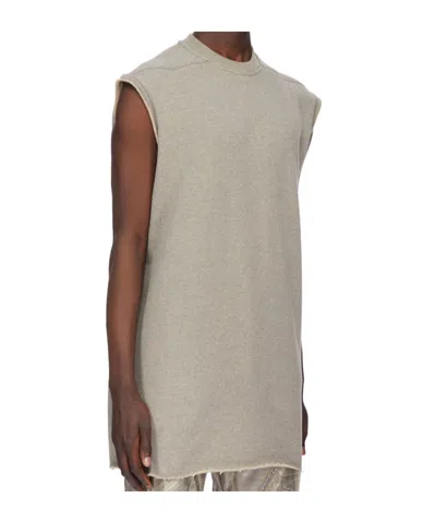 Rick Owens Drkshdw Concordians Tarp Tank Top In Gray