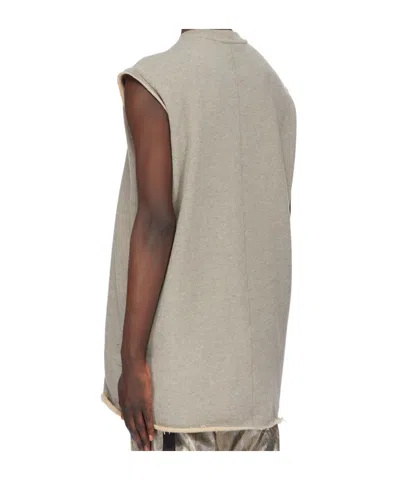 Rick Owens Drkshdw Concordians Tarp Tank Top In Gray