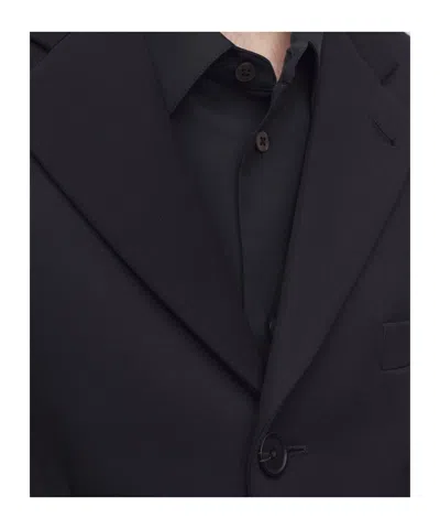 The Row Caelum Jacket In Virgin Wool In Black