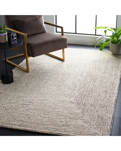 Safavieh Abstract Avani Hand-tufted Wool-blend Rug In Neutral