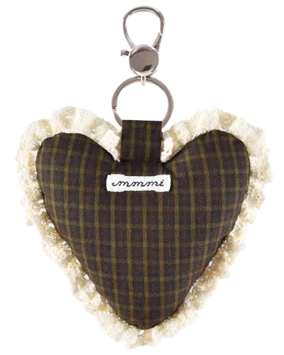 My Mum Made It Rosette Heart Keychain