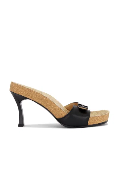 Balenciaga Scholl Collaboration Sandals Buckle Detail In Multi