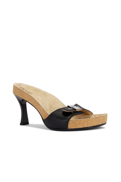 Balenciaga Scholl Collaboration Sandals Buckle Detail In Multi