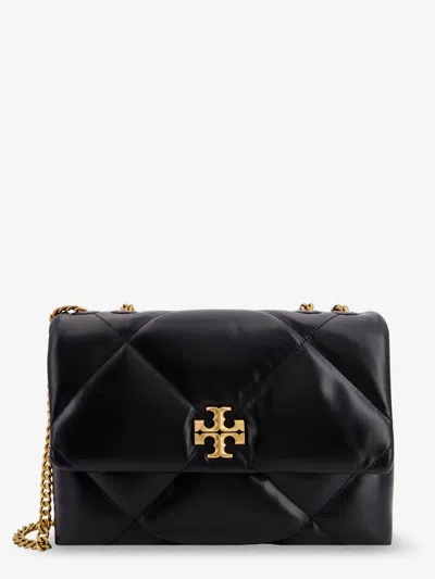 Tory Burch Kira Matelassé Leather Shoulder Bag In Black