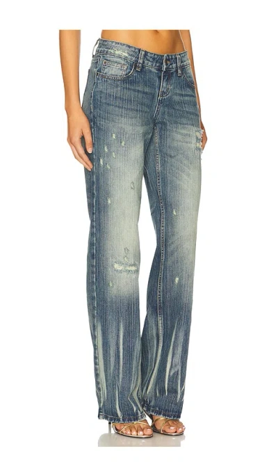 Jaded London Hunter Straight Leg In Blue