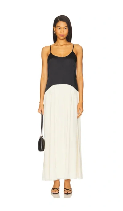 Solid & Striped The Talulla Sleeveless Maxi Dress In Neutral