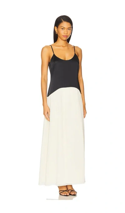 Solid & Striped The Talulla Sleeveless Maxi Dress In Neutral