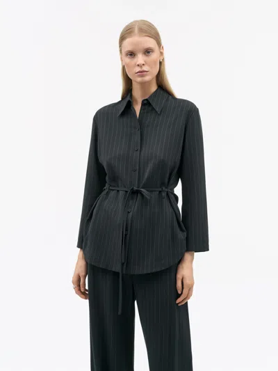 Tiger Of Sweden Felix Relaxed-fit Shirt In Blue