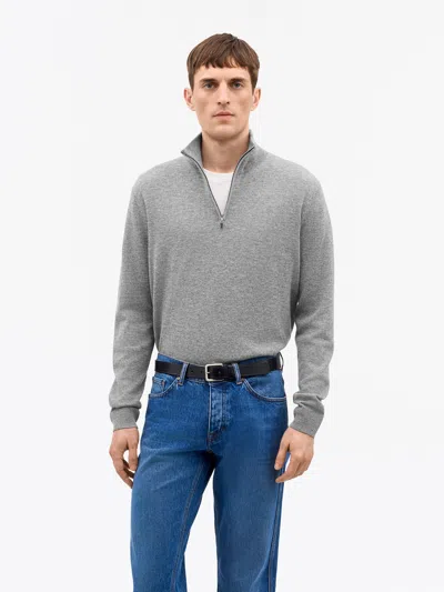 Tiger Of Sweden Travis Wool Cashmere Pullover In Gray
