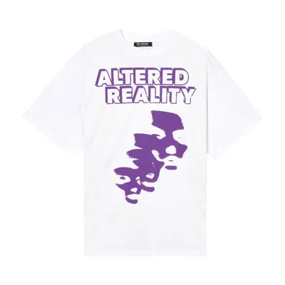 Pre-owned Raf Simons Oversized T-shirt With Altered Reality Print Front 'white' | Men's Size S