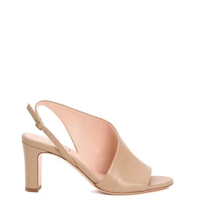 Agl Attilio Giusti Leombruni Agl Open-toe Slingback Sandals In Brown