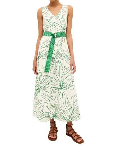 Marie Oliver Posey Dress In Palm In Multi