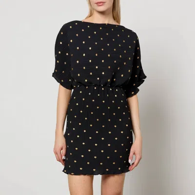 Never Fully Dressed Mini Tilly Dress In Black In Black
