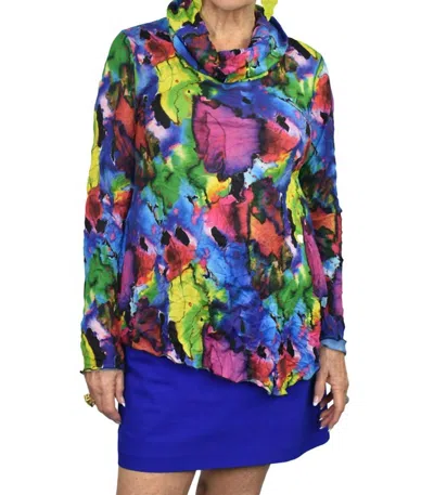 Sno Skins Asymmetrical Passion Top In Multi