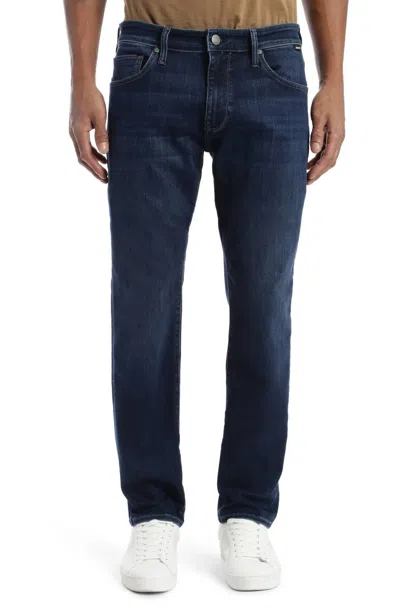 Mavi Marcus Slim Straight Fit Jeans In Dark Blue Supermove In Blue