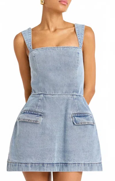 Amanda Uprichard Bethany Mini Skort Romper In Destiny Wash In Multi