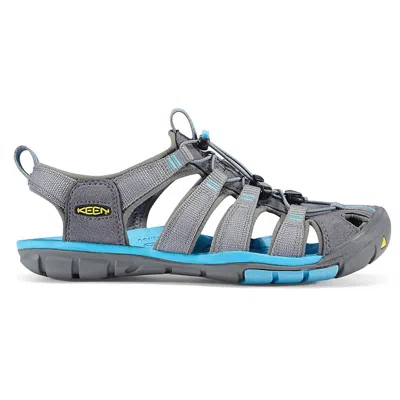 Keen Women's Clearwater Cnx Hybrid Outdoor Sandals In Gargoyle / Norse Blue In Multi