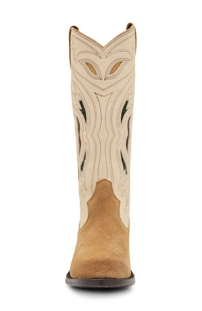 Frye Shelby Deco Stitch Western Boot In Multi