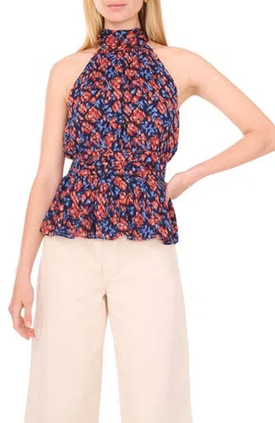 1.state Sleeveless Print Top In Blue
