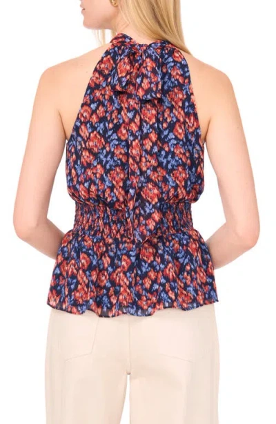 1.state Sleeveless Print Top In Blue