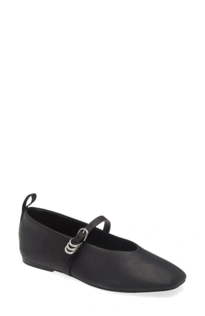 Rag & Bone Black Spire Mary Jane Ballerina Flats