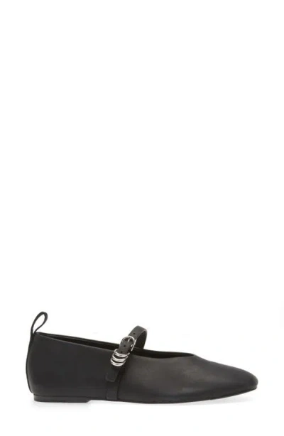 Rag & Bone Black Spire Mary Jane Ballerina Flats