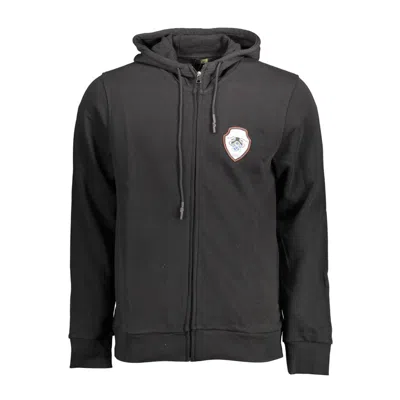 Cavalli Class Black Cotton Men Sweater In Black