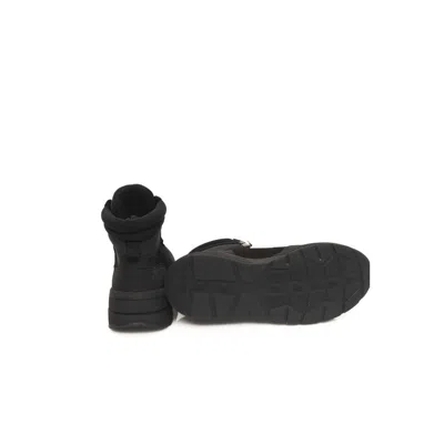 Cerruti 1881 Black Leather Men Men's Sneaker In Black