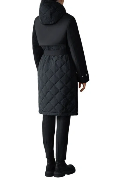 Mackage Coats Blacks And Greys In Black