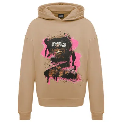 Comme Des Fuckdown Brown Cotton Sweater In Brown