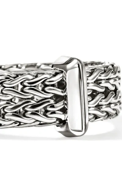 John Hardy Icon Link Ring In Silver