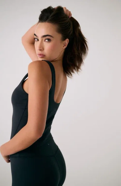 Lole Serene Support Tank In Black