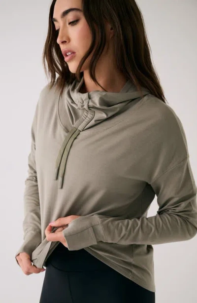 Lole Dynamic Hoodie In Brown