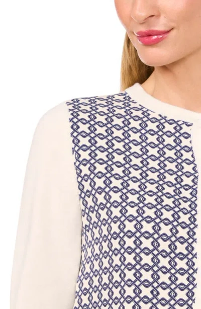 Ted Baker Laoshen Colorblocked Cardigan In Red