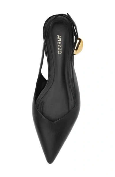 Arezzo Women's Farrah Slingback Ballet Flats In Black