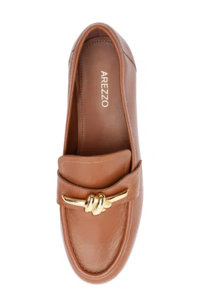 Arezzo Women's Claudia Slip On Loafers In Brown