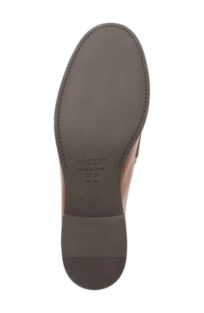 Arezzo Women's Claudia Slip On Loafers In Brown