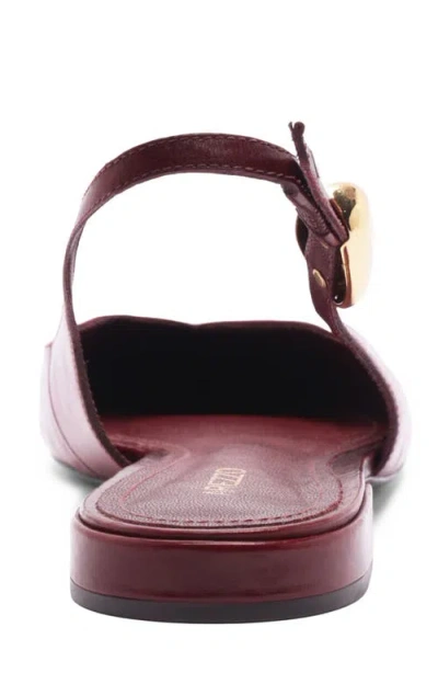 Arezzo Women's Farrah Slingback Ballet Flats In Burgundy