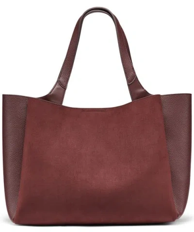 Dkny Willa Tote In Burgundy
